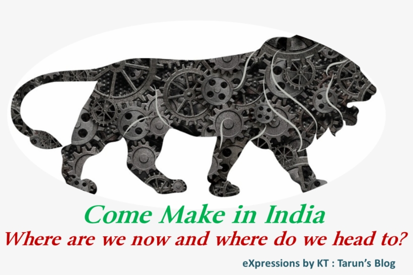 Narendra Modi's Policies For The Youth - Make In India Symbol, transparent png #7740989