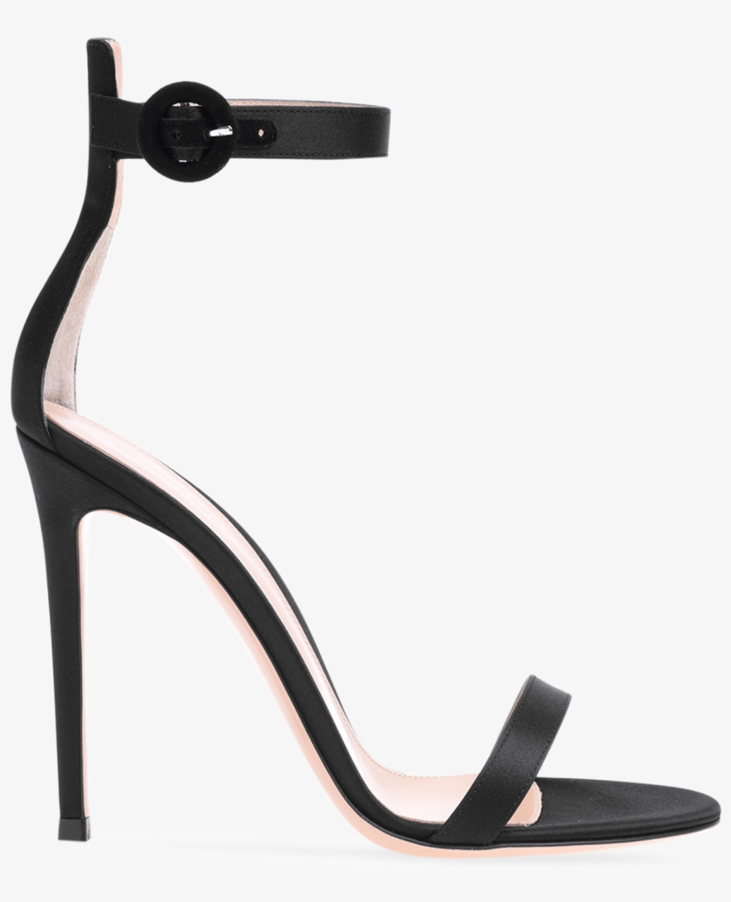 Portofino S - Gianvito Rossi Red Sandals, transparent png #7741043
