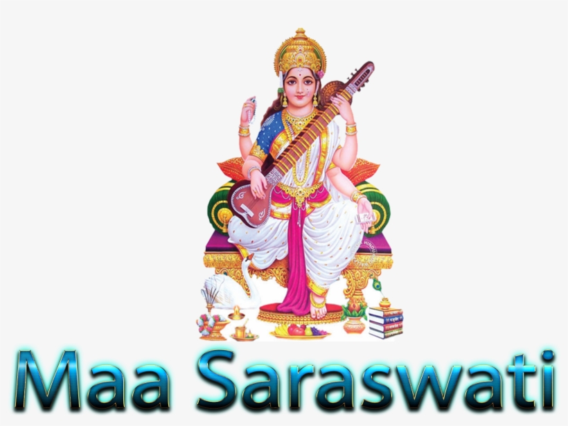 Maa Saraswati Hd, transparent png #7741091