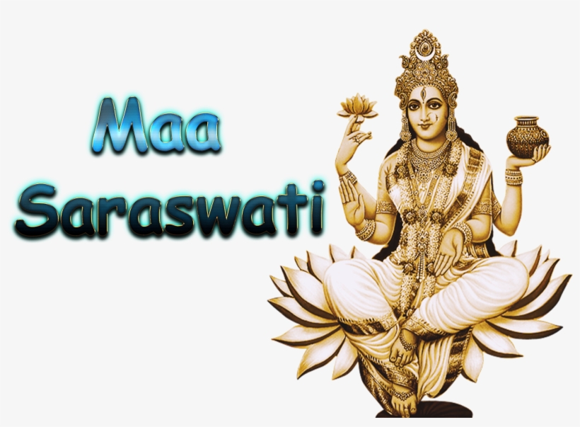 Maa Saraswati In Png, transparent png #7741117