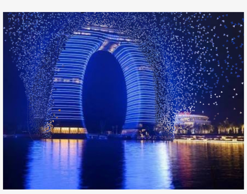 Bilding Sticker - Triumphal Arch, transparent png #7742138