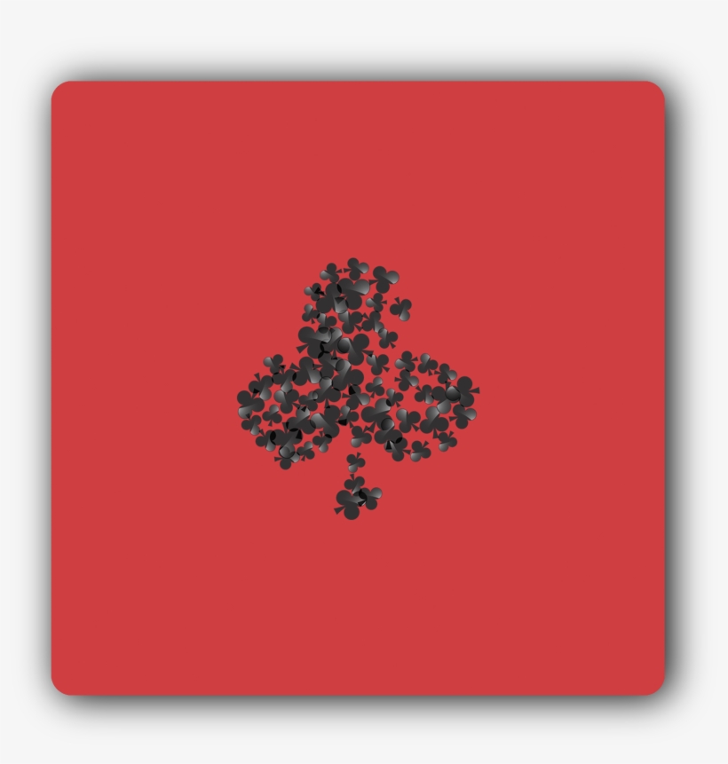 Poker Club Icons Diwali Coasters - Floral Design, transparent png #7743210