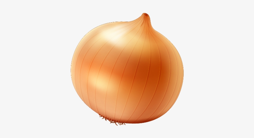 Single Onion Free Png Image - Yellow Onion, transparent png #7743576