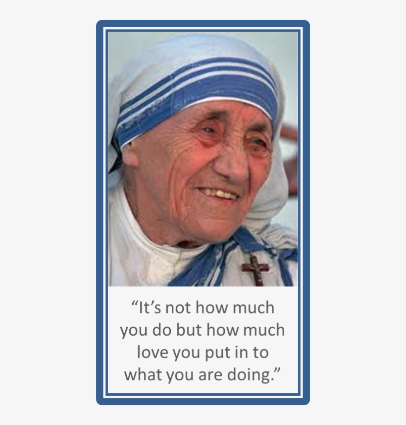 Best Senior Quotes Transparent Background - Mother Teresa, transparent png #7743700