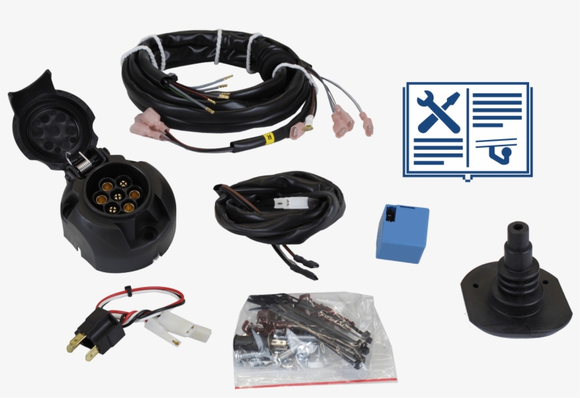 Ac Electrical Set 7 Pins Relay Universal - Usb Cable, transparent png #7743903
