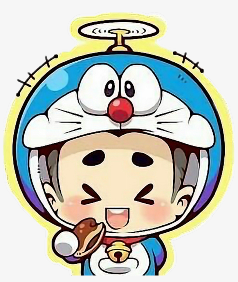 Doraemon Sticker - Anime Cute Chibi Doraemon, transparent png #7744861