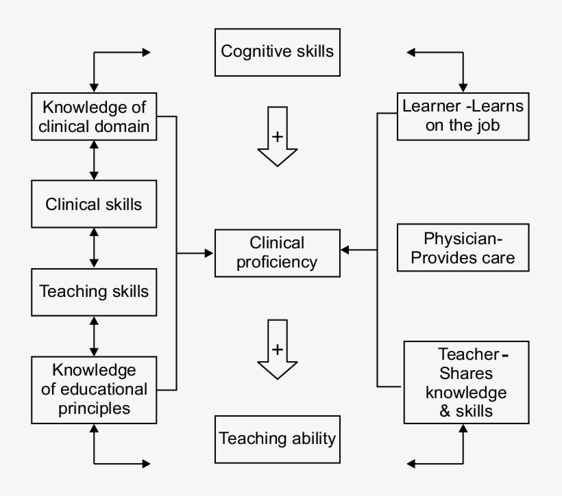 The Physician As Teacher Rule Profile Of The Competent - Diagram, transparent png #7745084