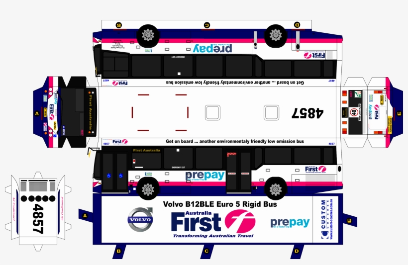 Aa100/volvo 1419/bus - Transit Graphics Sydney Bus, transparent png #7745120