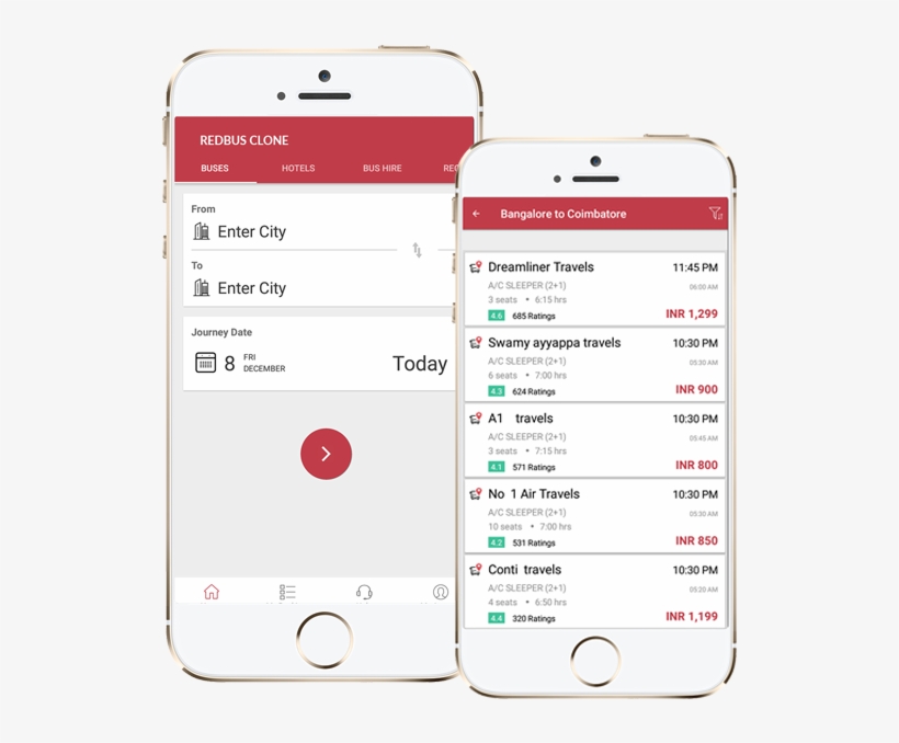 Redbus Clone Script - Booking Bus System, transparent png #7745266
