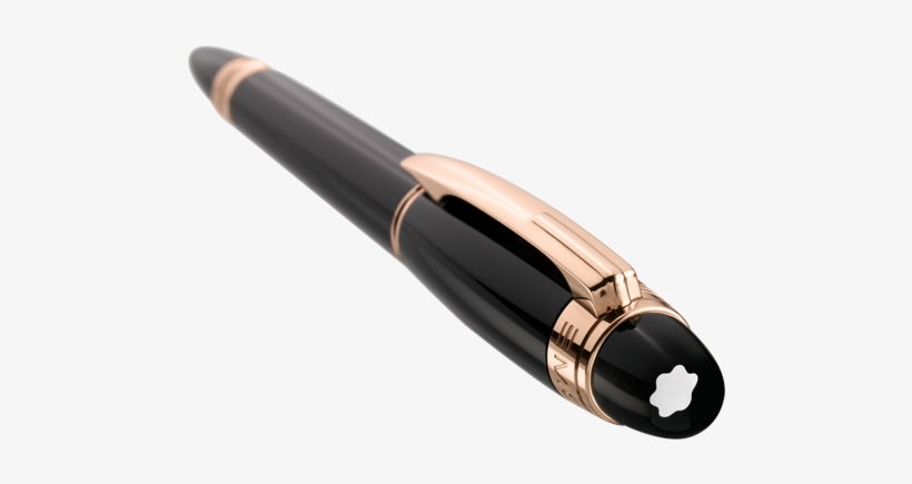 Montblanc Starwalker Red Gold Resin Fountain Pen - Stylo Mont Blanc Prix, transparent png #7745755