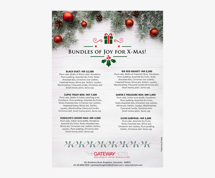 Christmas Hamper Christmas Hamper Illustration Design - Christmas Tree, transparent png #7746913