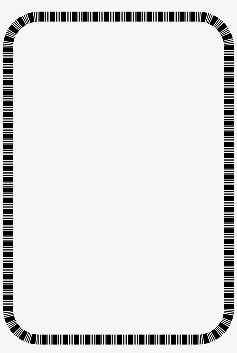 Big Image - L Border Clipart Black And White, transparent png #7747846