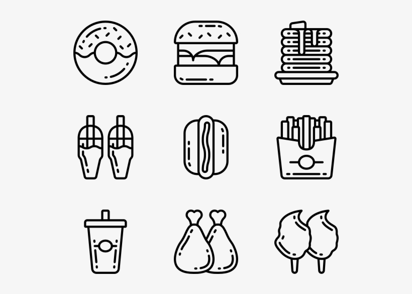 Fast Food - Curriculum Vitae Icons, transparent png #7748389