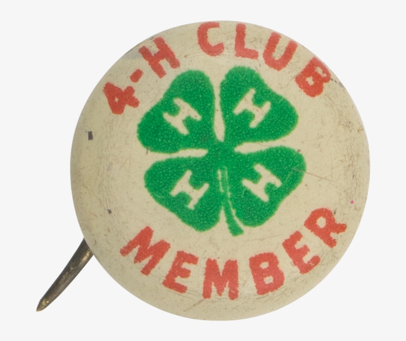 4-h Club Member Club Button Museum - Emblem, transparent png #7748861