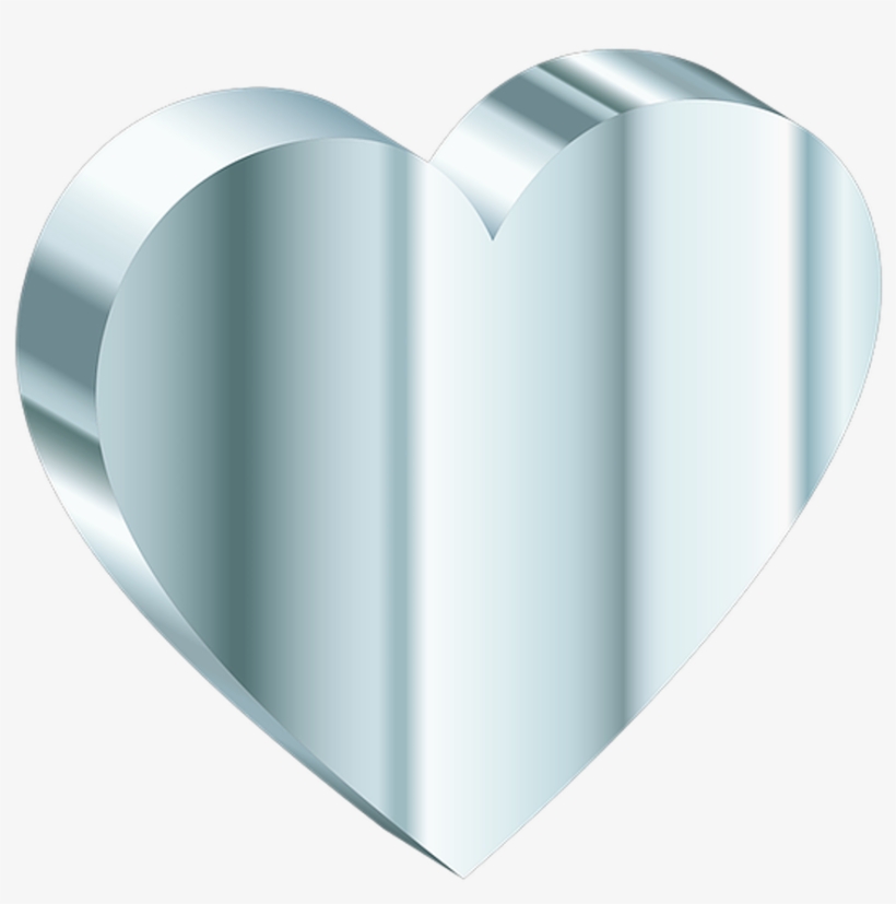 Shapes Sticker - Gold Love Heart Png, transparent png #7748905