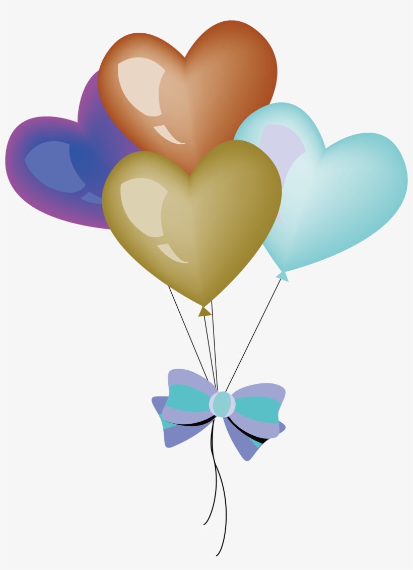 Wedding Invitation Gift Png Vector Element - Party Hats And Balloons, transparent png #7748908