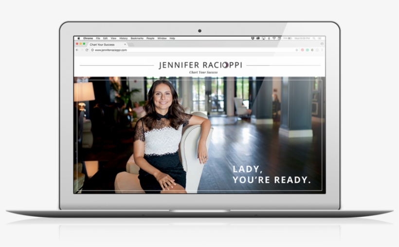 Jennifer Laptop Mock - Website, transparent png #7749460