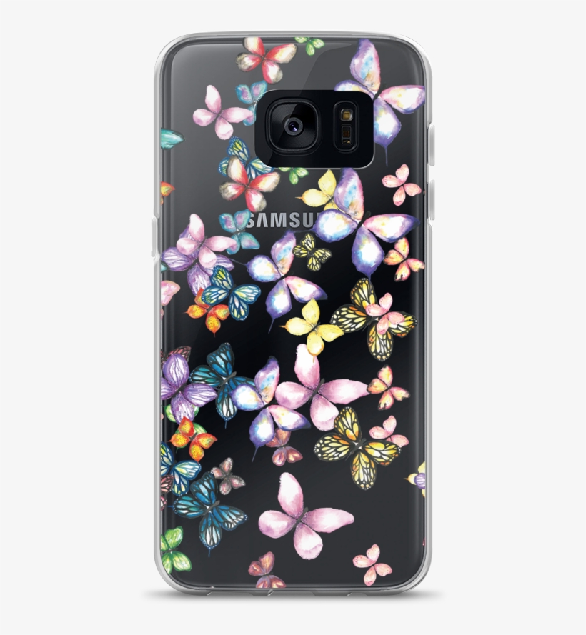 Butterfly Swarm Samsung Case - Iphone, transparent png #7749569