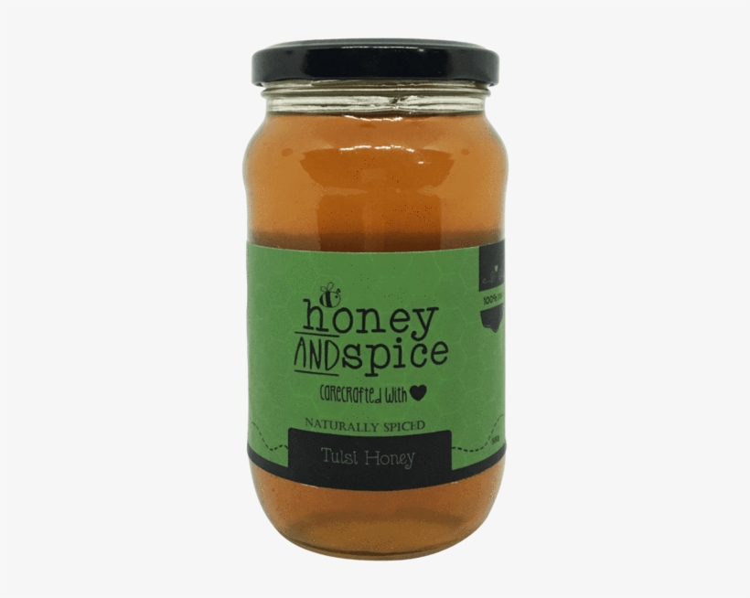 Honey And Spice Naturally Flavoured Tulsi Honey - Ginger, transparent png #7749604