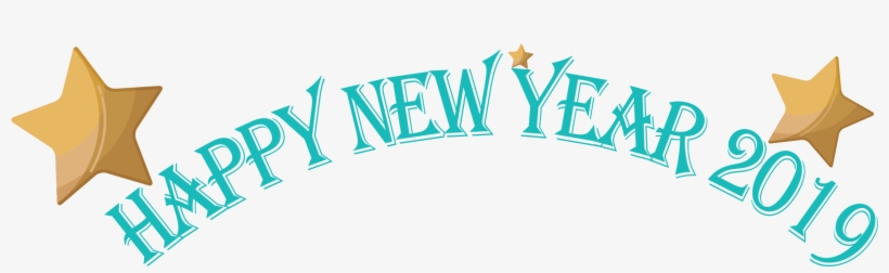 Free Icons Png - Happy New Year 2019 Transparent, transparent png #7750169