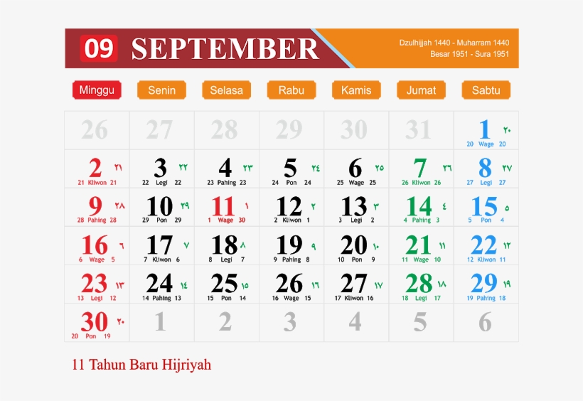 Template Kalender Oktober - Kalender Jawa Desember 2018, transparent png #7750268