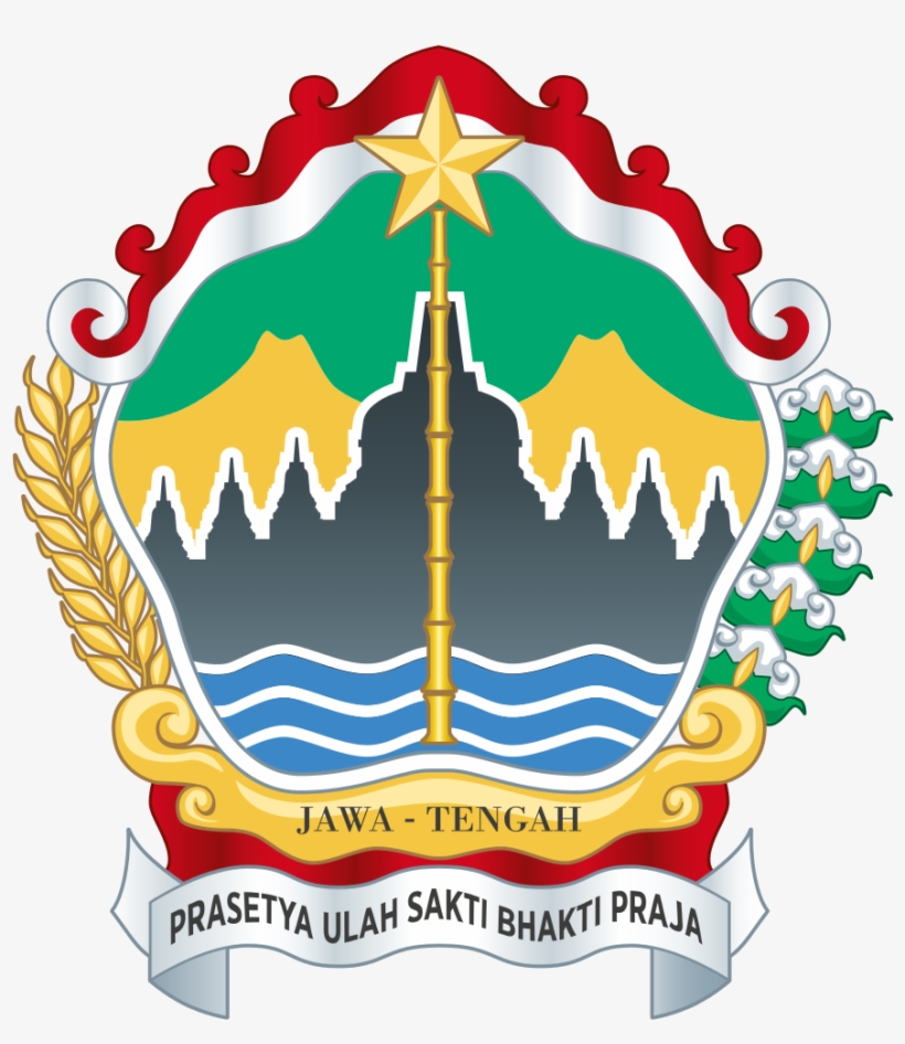 Coat Of Arms Of Central Java - Central Java Logo, transparent png #7750637