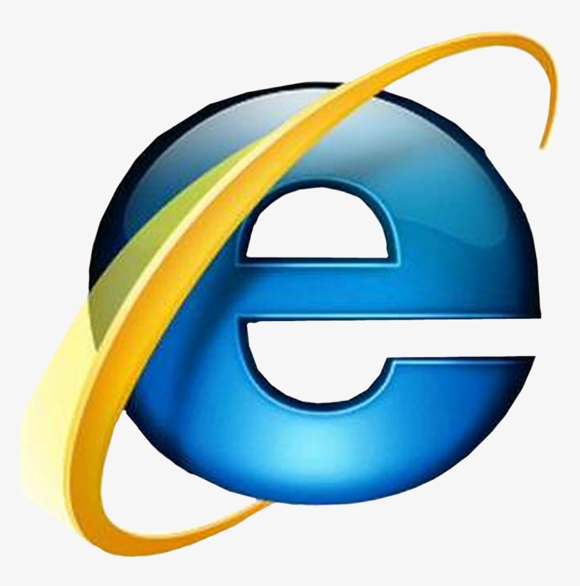 Internet Explorer Logo Png, Download Png Image With - Symbol Of Internet Explorer, transparent png #7750966