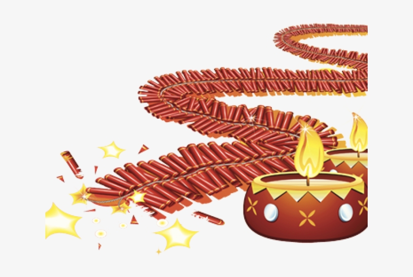 Cracker Clipart Diwali Background - Diwali Background Hd Png, transparent png #7751034