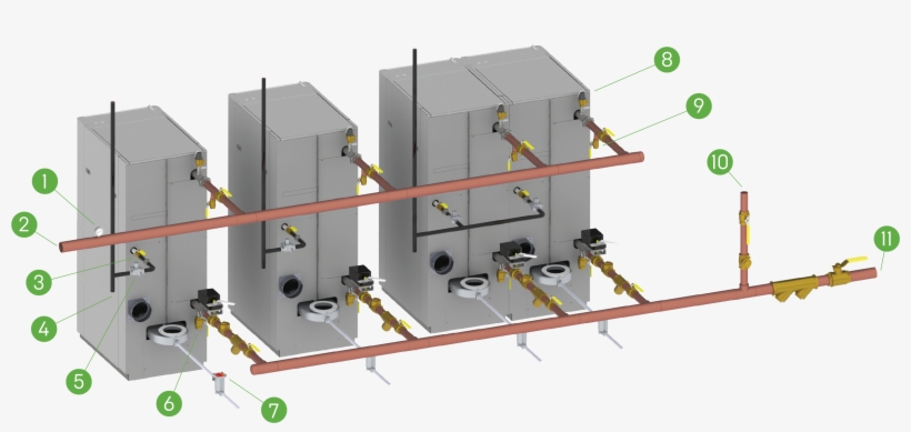Benchmarks And Innovations For High Rise Apartment - Aerco Benchmark Installation, transparent png #7751215