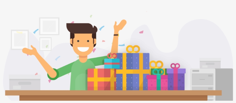 Five Tips For Improving Your Gifting Zeta - Employee Gifting Illustration, transparent png #7751422