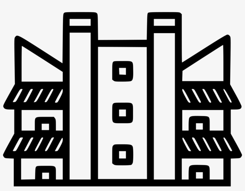 House Home Building Apartment Residency Flat Comments - Earthquake Png Icons, transparent png #7751477