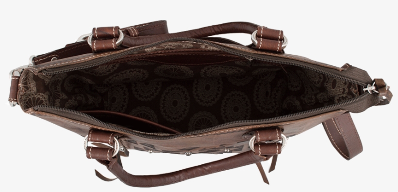 American West Mystic Shadow Convertible Zip Top Tote, transparent png #7751953