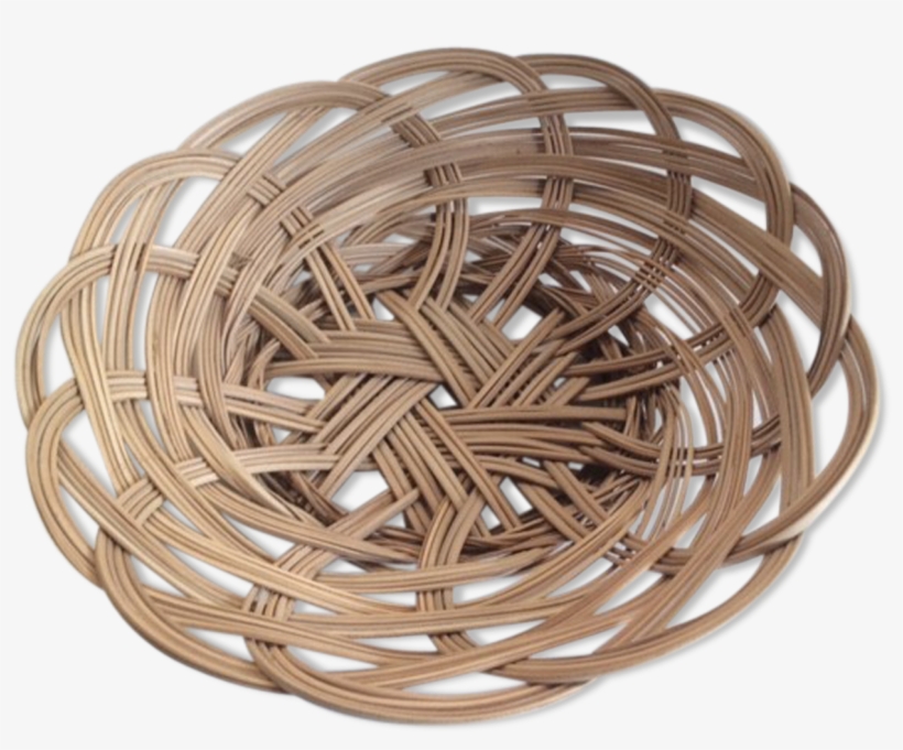Basket Empty-pocket Vintage Wicker - Barbed Wire, transparent png #7752362