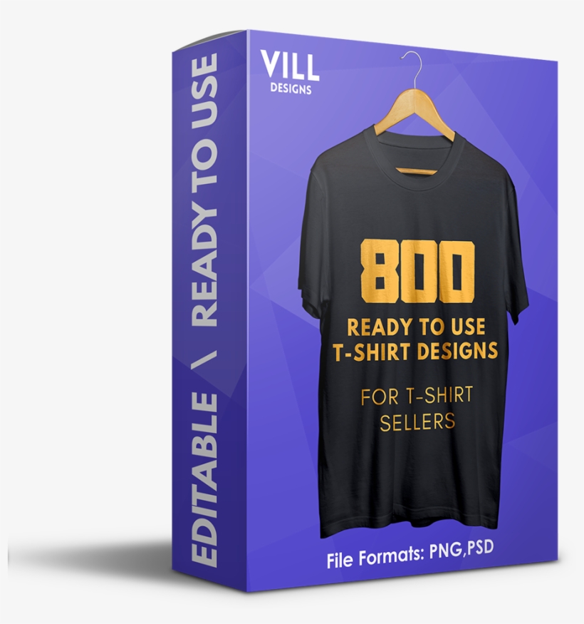 800 Ready To Sell T-shirt Designs Bundle - Active Shirt, transparent png #7752474