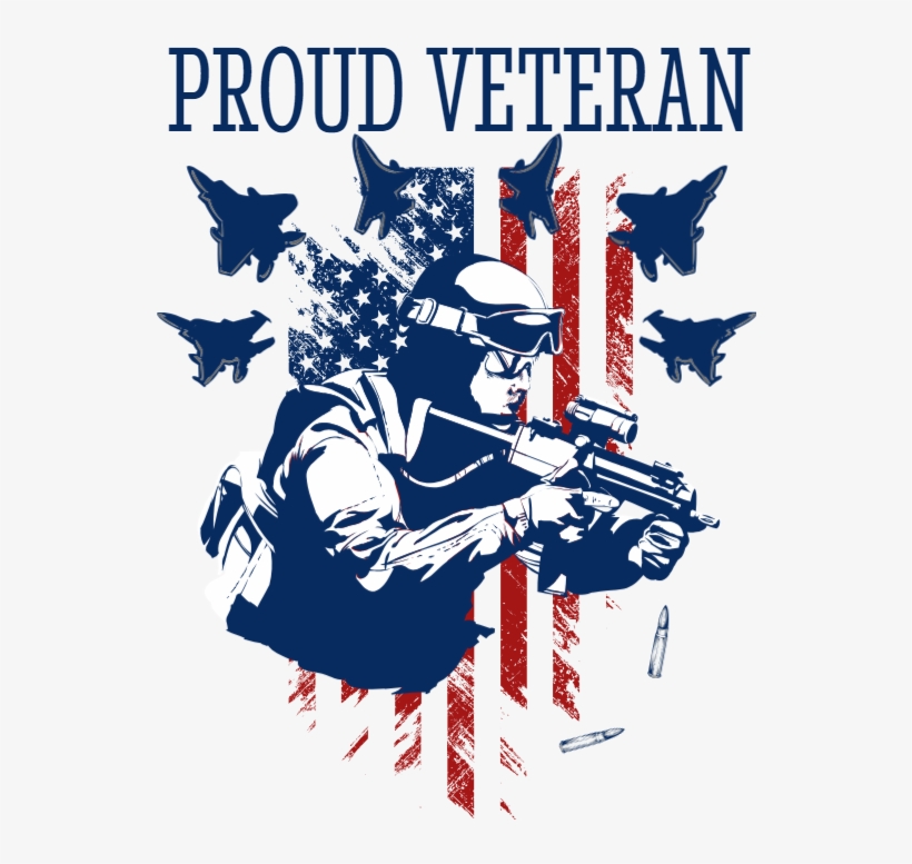 Veteran Png T Shirt Design, transparent png #7753152
