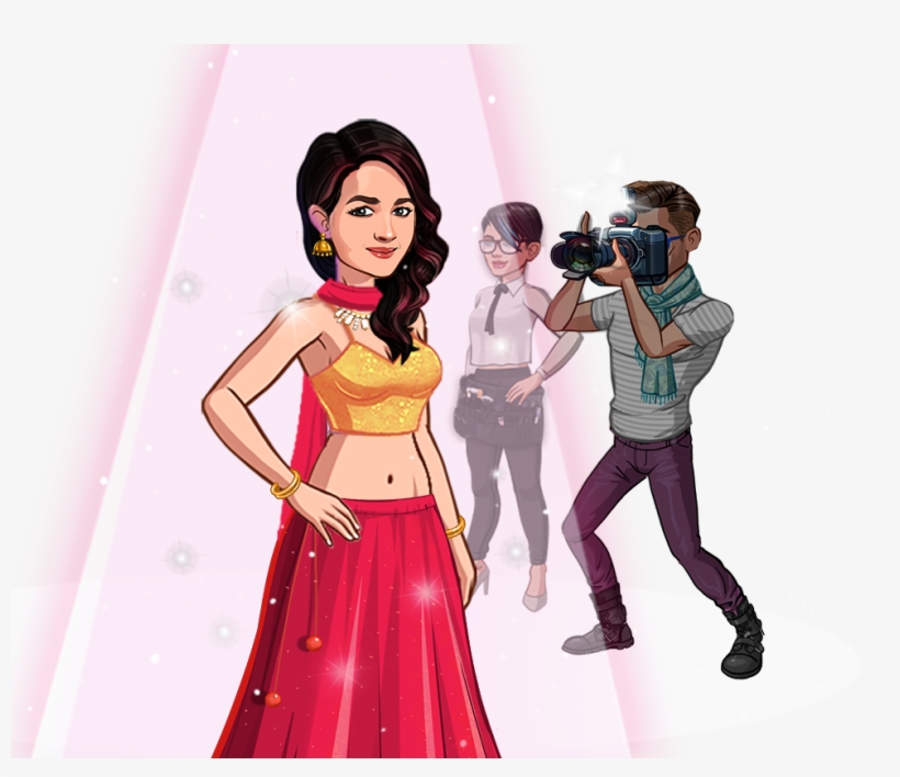 “you Are The Star Of My Game - Alia Bhatt Cartoon, transparent png #7753366