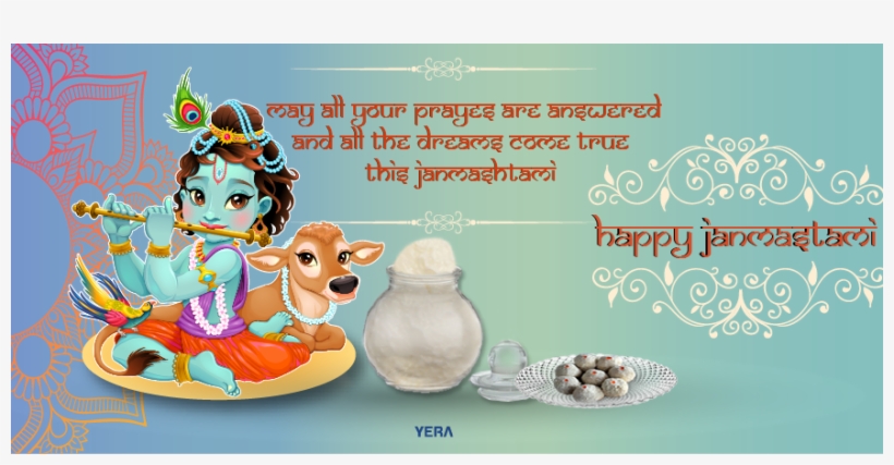 Janmashthami Is Time To Celebrate The Birthday Of The - Shri Krishna Janmashtami Ki Hardik Shubhkamnaye, transparent png #7753397