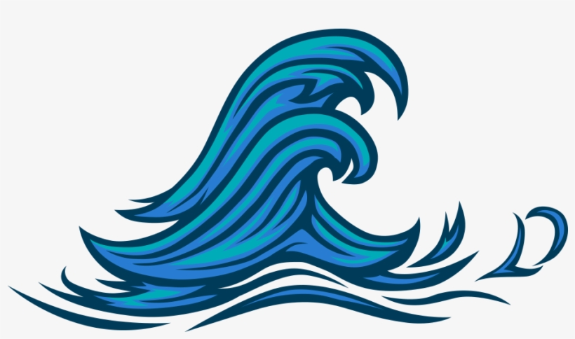 Wave Graphic - Illustration, transparent png #7753686