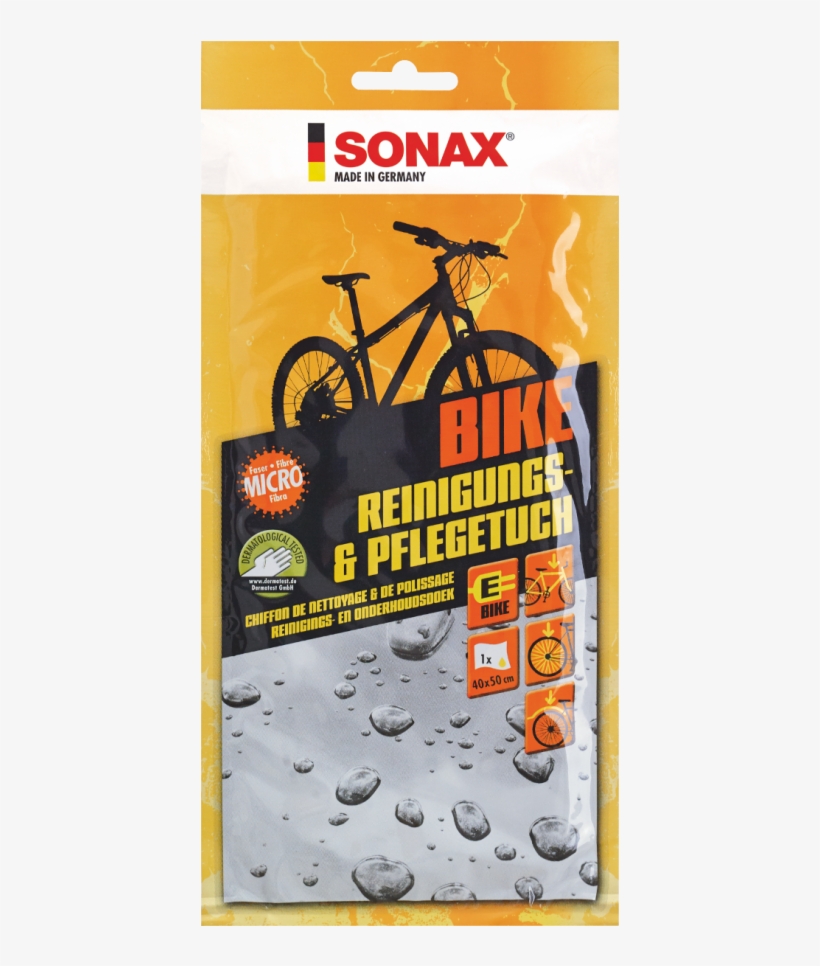 Sonax Bike Cleaning & Care Cloth - Cleaning Cloth Sonax Bike 852000 1 Pc(s), transparent png #7753827