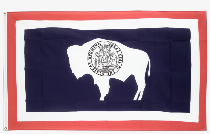 Ft Flag - Wyoming State Flag, transparent png #7754726