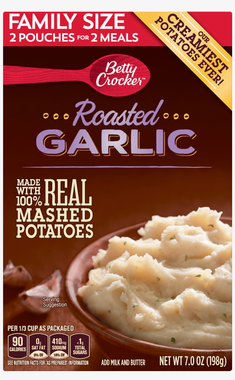 Betty Crocker Mashed Potatoes, transparent png #7754908