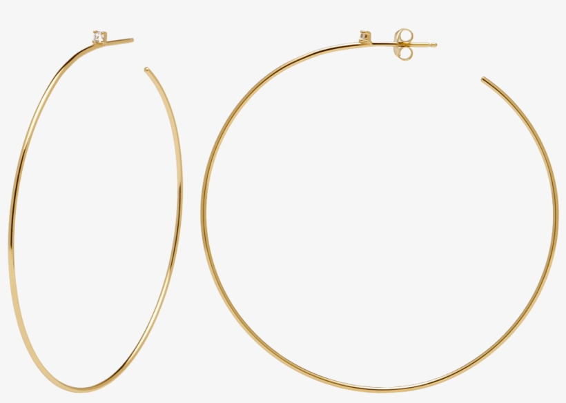 Earring Serena Gold - Earrings, transparent png #7754982