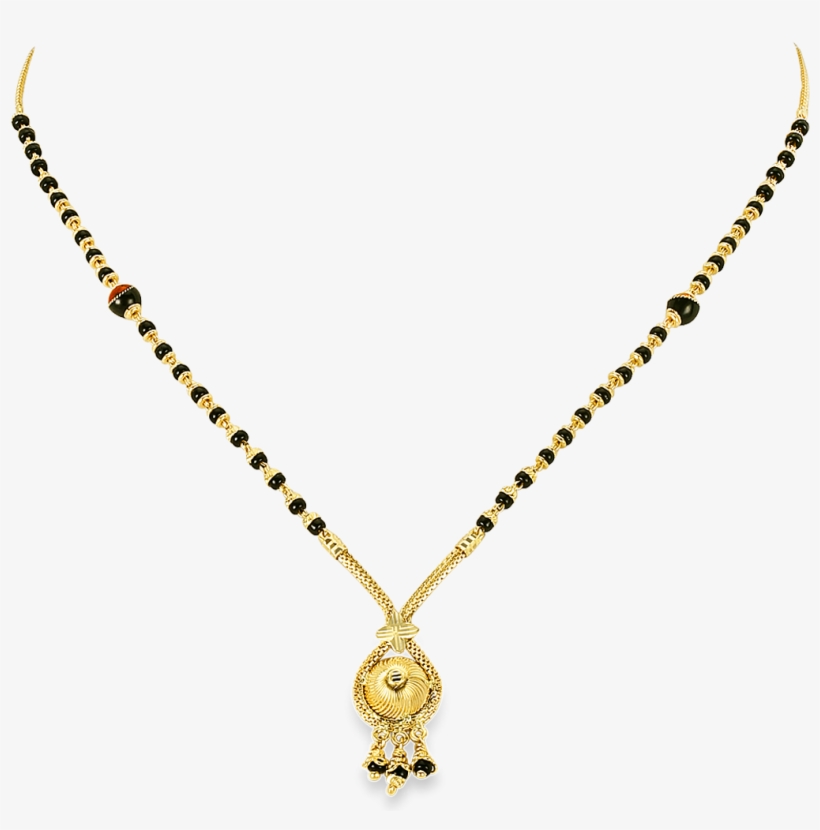 Orra Gold Mangalsutra - Latest Gold Short Mangalsutra Designs, transparent png #7757366