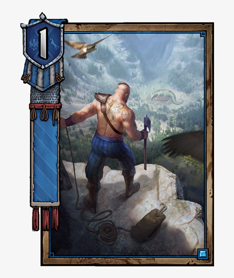 Reaver Scout - Blue Stripes Scout Witcher, transparent png #7757769
