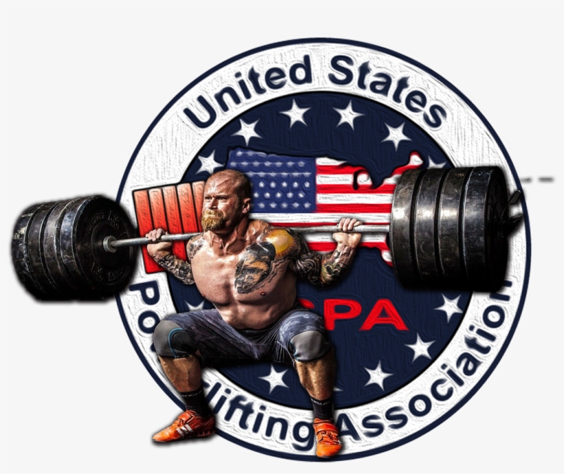 Click A Sport - Uspa Powerlifting Logo, transparent png #7758143