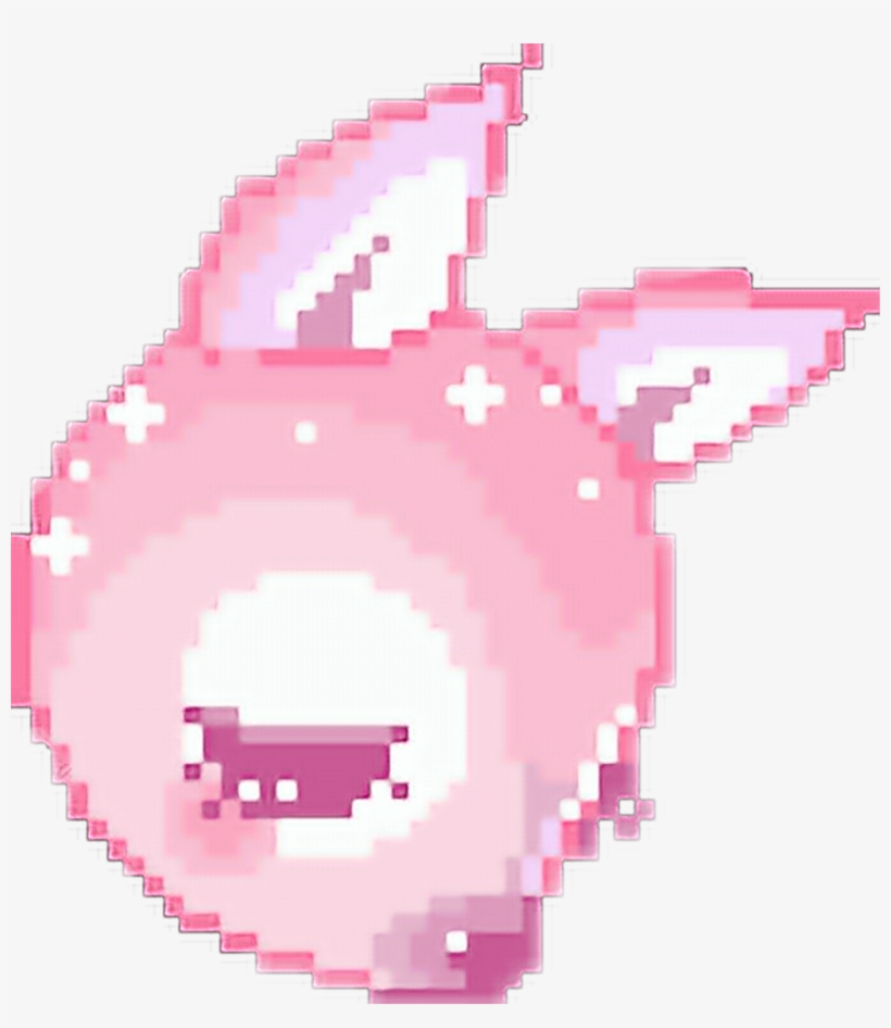 Cute Sticker Aesthetic Pixel Art Icon Free Transparent Png
