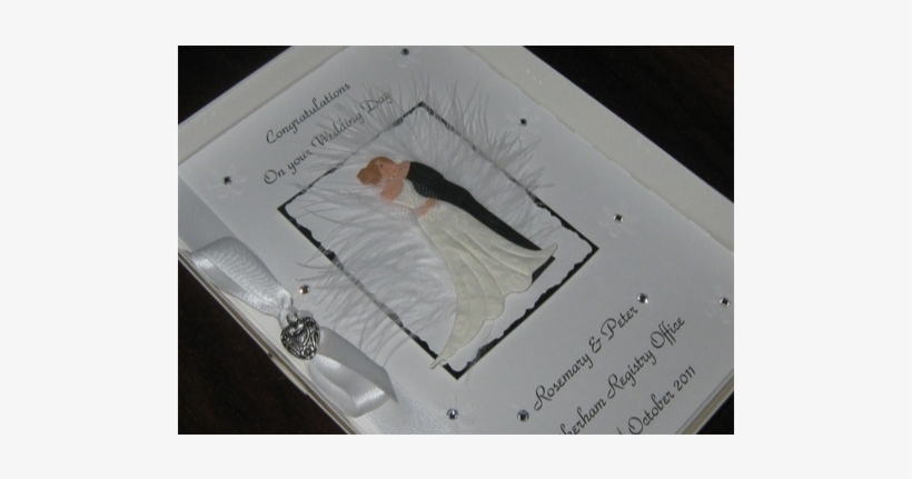 Handmade Winter Wedding Card2 - Document, transparent png #7758290