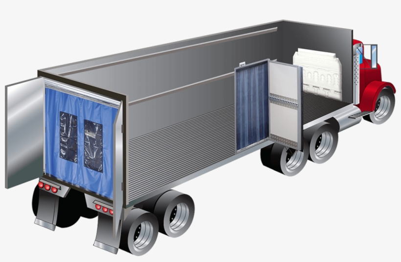 global Refrigerated Transport System Market 2019 J - Vented Reefer Trailer, transparent png #7760070