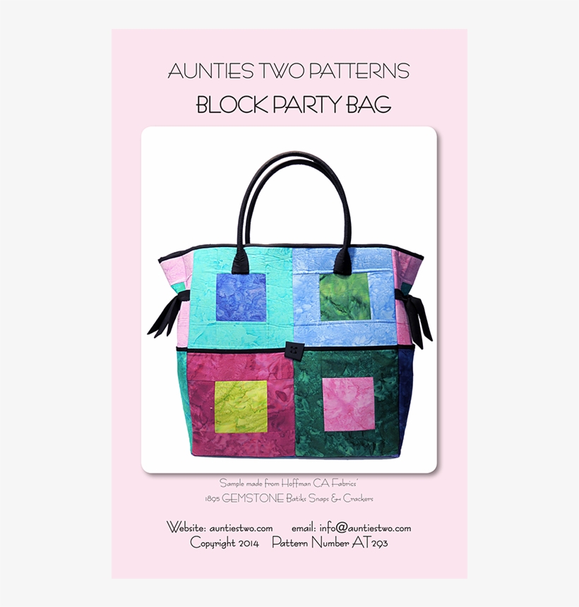 At293 Block Party Bag - Tote Bag, transparent png #7760505