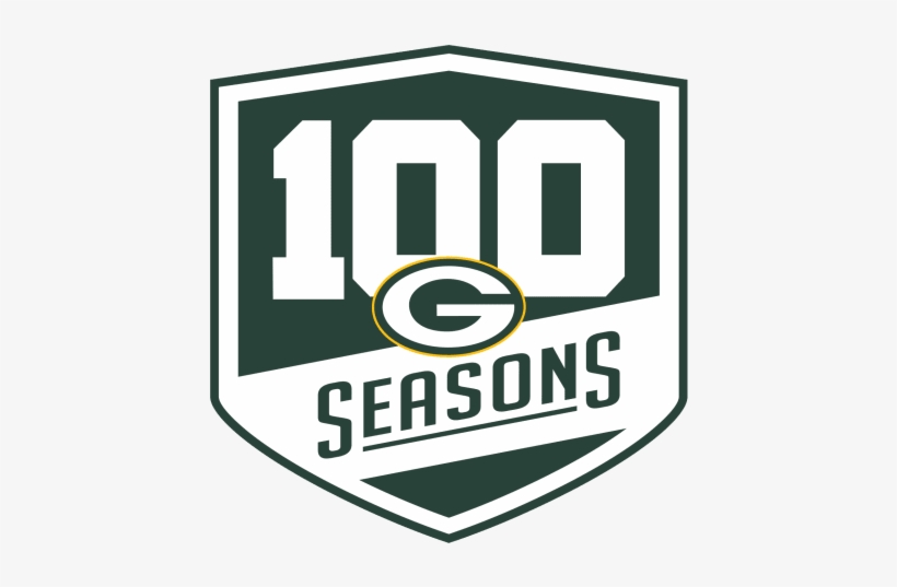 Green Bay Packers 100 Seasons, transparent png #7760826